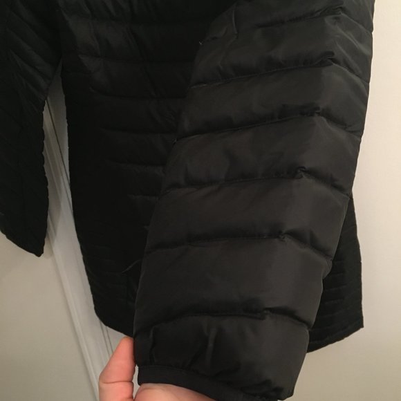 Eddie Bauer Astoria Hooded Down Parka Black Small - Picture 8 of 8